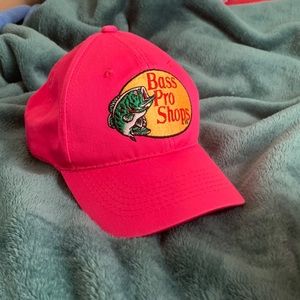 hot pink bass pro shop hat